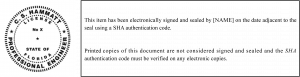 Digital Seal and Text