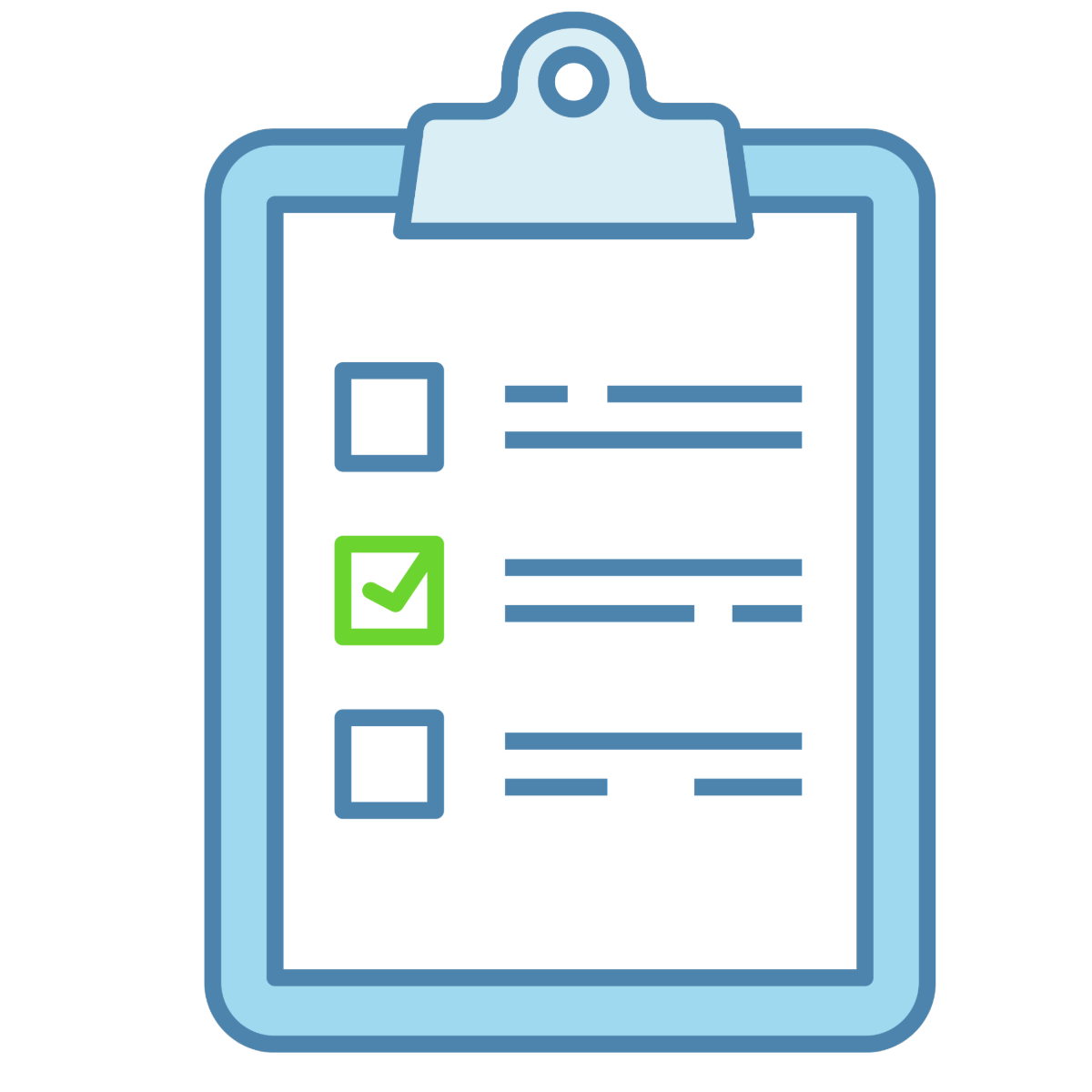 icon-checklist icon of a checklist