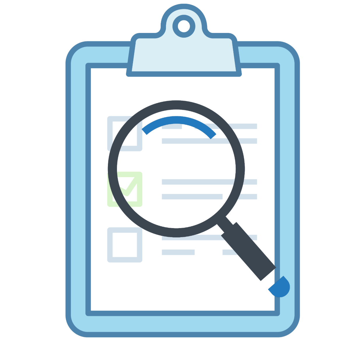 icon-searchchecklist search for checklist icon